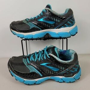 Brooks Glycerin 9 Woman's Sneakers Sz 6.5M black blue